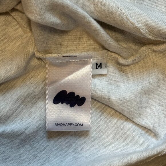 Madhappy x Snapchat Oversized Heavyweight Boxy Heather Gray T-Shirt Size M - Picture 5 of 6
